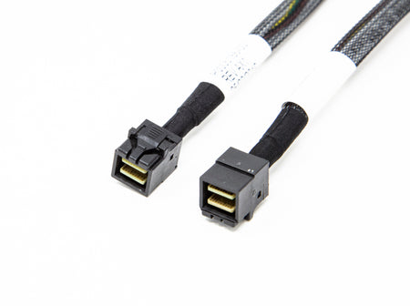 NEW SlimSAS SFF-8654 8i Straight 74Pos to 2x HD MiniSAS SFF-8643 4i - simple