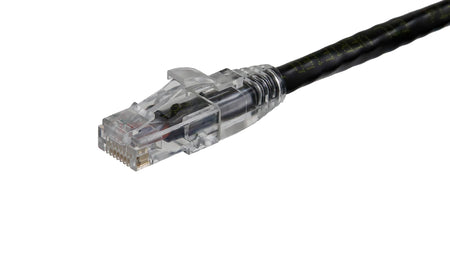 Clear RJ45 connectors CAT6 Cable – Round Snagless UTP - variable