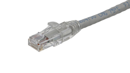 Clear RJ45 connectors CAT6 Cable – Round Snagless UTP - variable