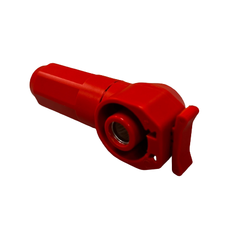 PSL200, 1 POS, Plug, Female Contact, Right Angle, Crimp, Non-HVIL Connector, Orange, 50mm2