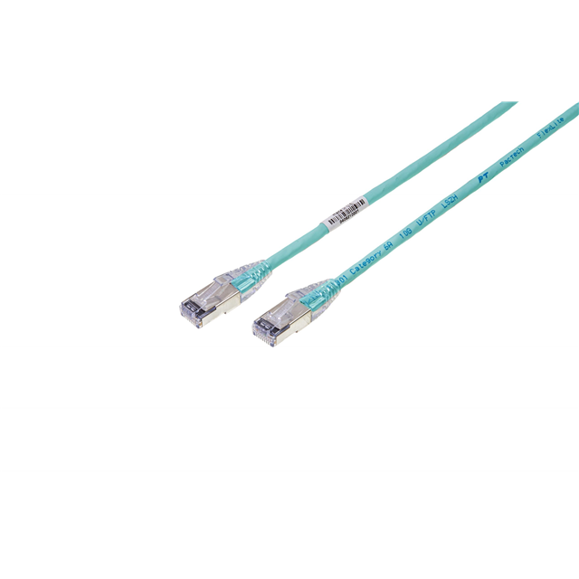 Sentinel® RJ45 Connectors with Thin CAT6A 28AWG Cable – FlexPremium U/FTP LSZH