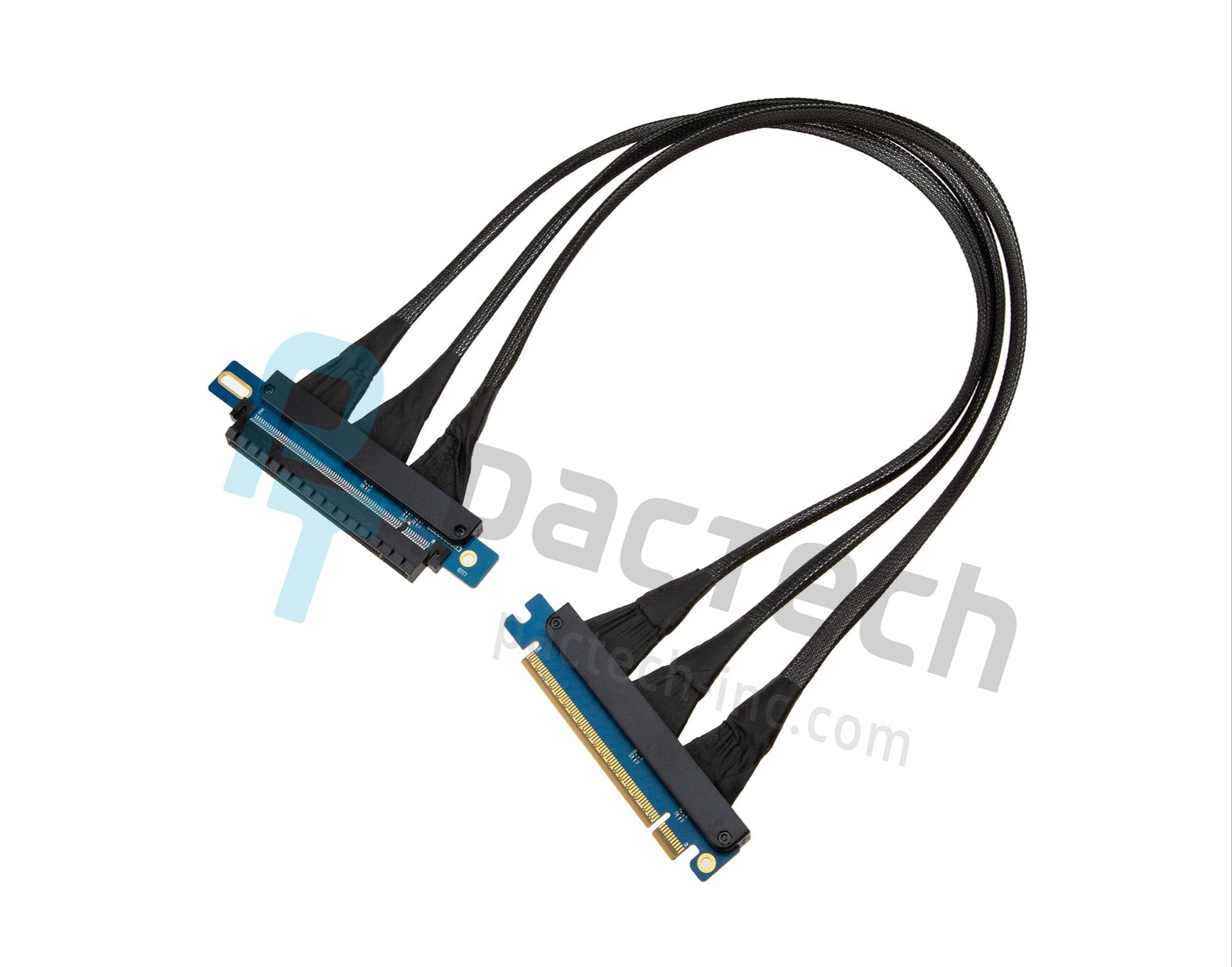 PCIe X16 Gen5 Riser Cable, Straddle Mount Type, Discrete – PTspeed