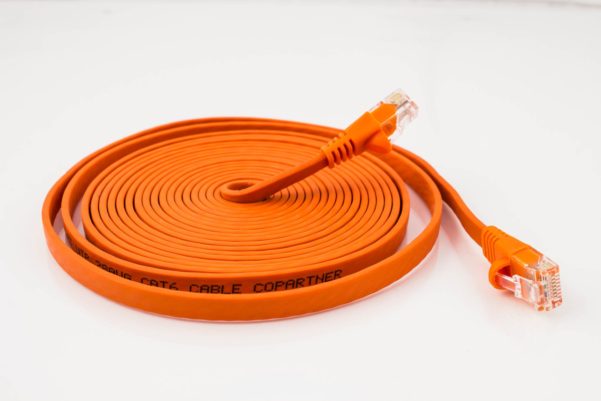 CAT6 28AWG Flat Cable – SuperFlat Standard Snagless UTP - variable