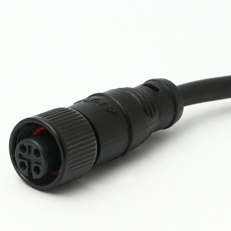 Waterproof Cable M12 A Code Plug 4 Pin Female Contact to Open 3M - simple