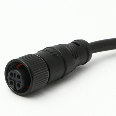 Waterproof Cable M12 A Code Plug 4 Pin Female Contact to Open 3M - simple