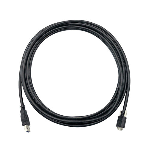 USB 3.0 A/M to USB 3.0 Micro B/M with Dual Screw Lock Camera 5M Cable - simple