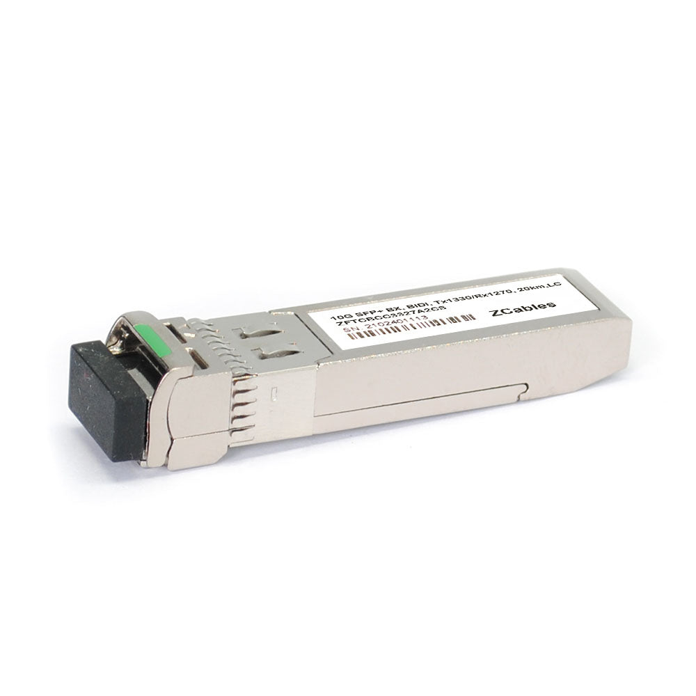 10GBase-BX SFP+ BiDi Tx130/Rx1270 20km LC Transceiver Module