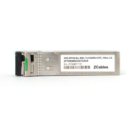 25GBase-BX SFP28 BiDi Tx1330/Rx1270 10km LC Transceiver Module - 
