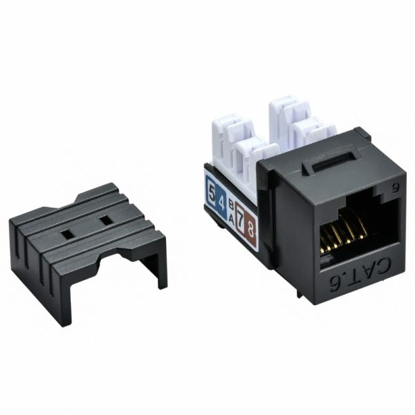 C6/C6A 90° UTP Keystone Jack, 110 IDC Punch-Down - variable