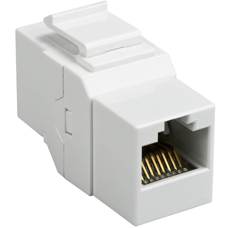 Cat6 UTP Keystone Jack Type, Female to Female Inline Coupler - simple