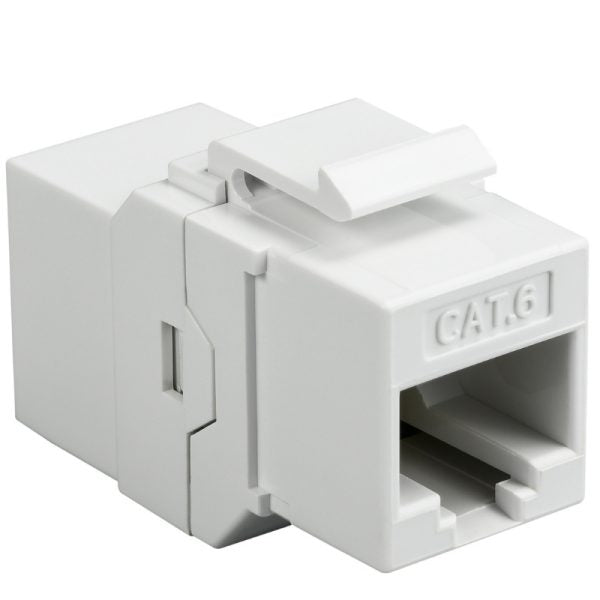 Cat6 UTP Keystone Jack Type, Female to Female Inline Coupler - simple